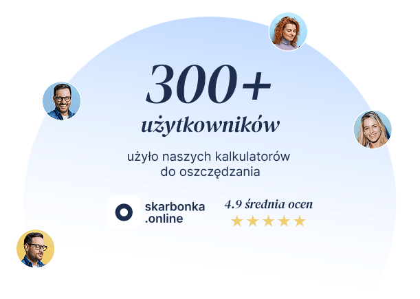Sekcja 300 użytkowników Skarbonka Online