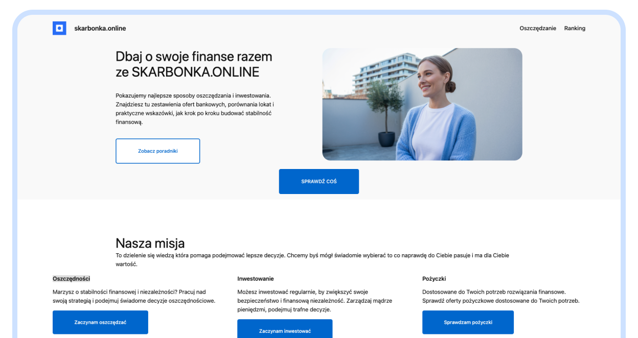 Poprzedni projekt Skarbonka Online