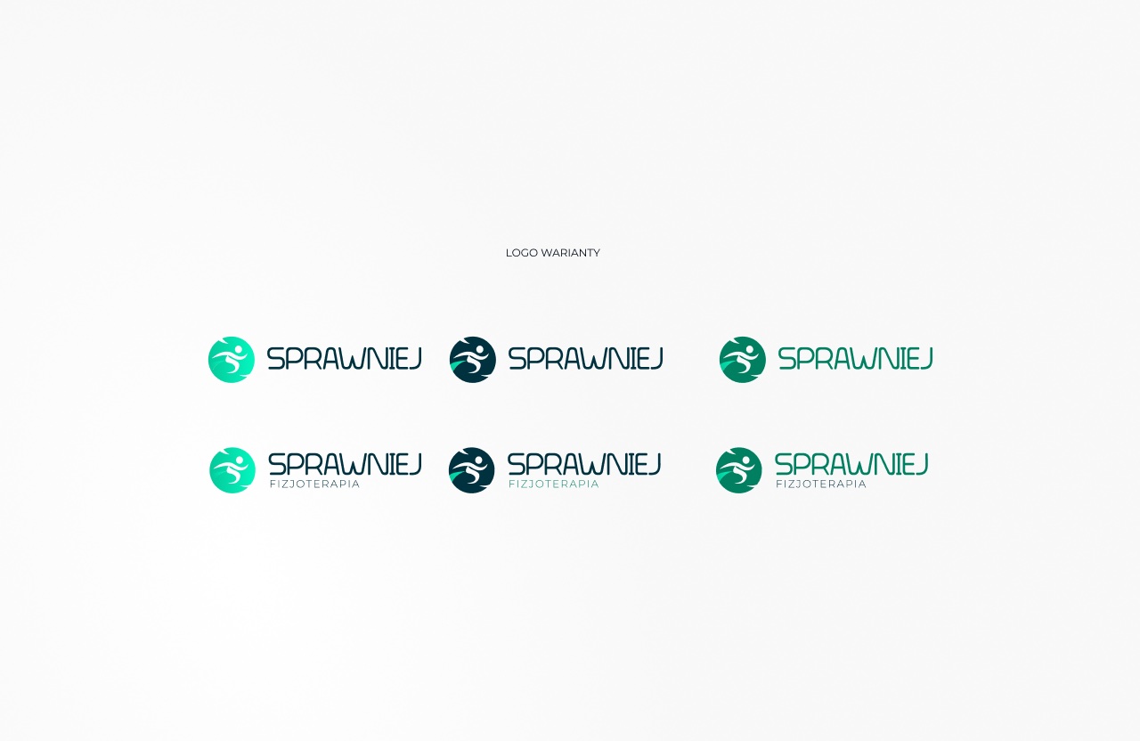 Wariant systemu logo SPRAWNIEJ 1