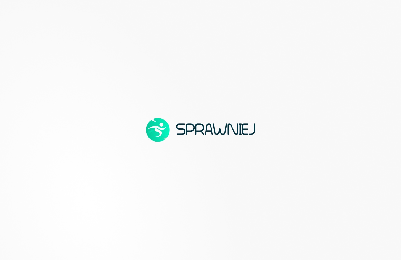 Wariant systemu logo SPRAWNIEJ 5